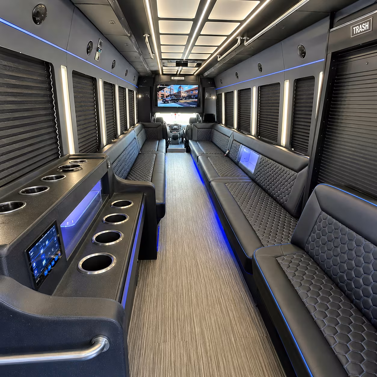 abilene party bus rentals inside