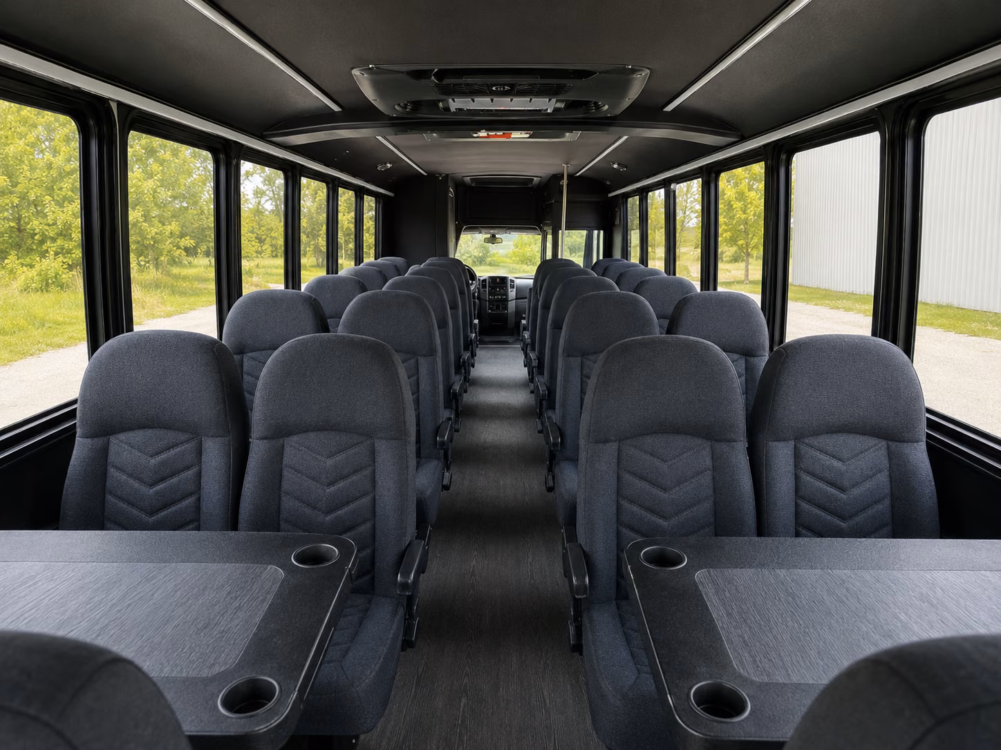arlington spacious private event charter bus rentals in arlington