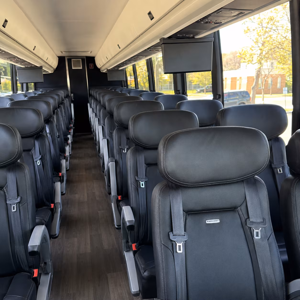 lubbock charter bus rental inside