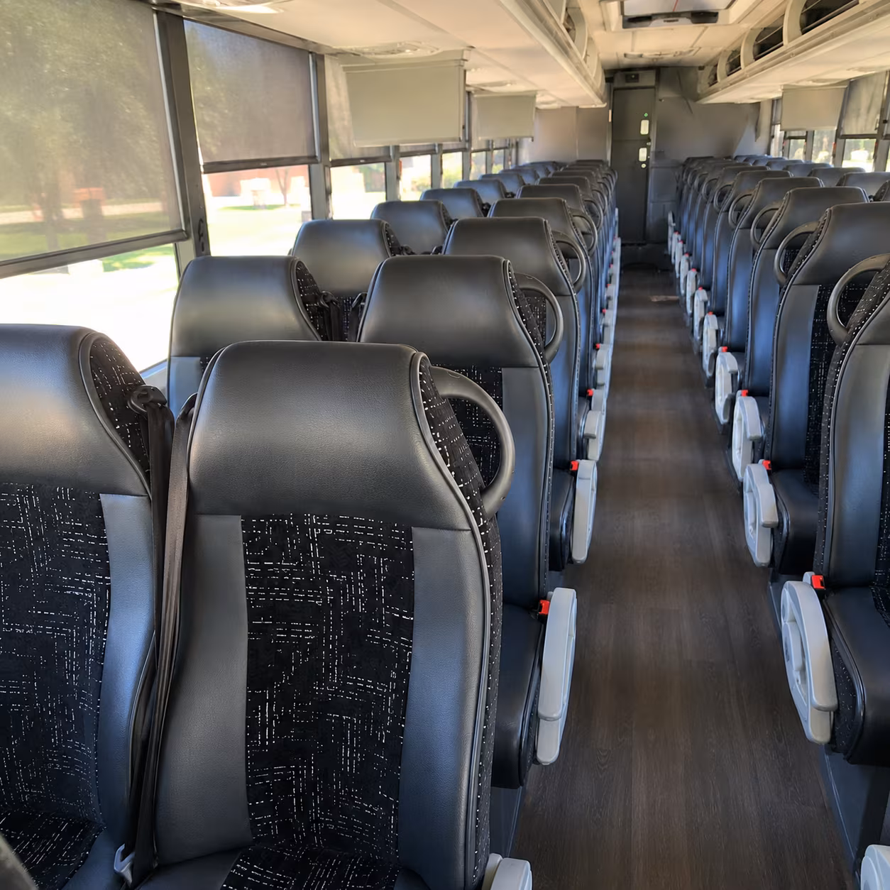 lubbock government military charter bus services