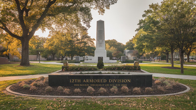 12th armored division memorial park