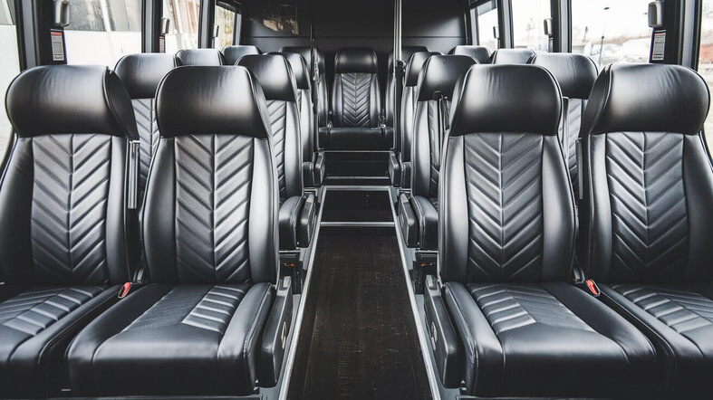 28 passenger minibus interior amarillo